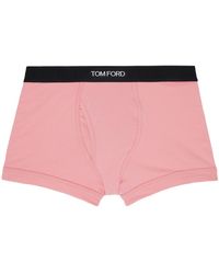 Tom Ford - Pink Jacquard Boxers - Lyst