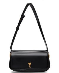 Ami Paris - Calfskin Leather Paris Paris Shoulder Bag - Lyst