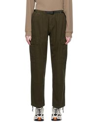 Gramicci - Khaki Dyed Cargo Pants - Lyst