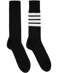 Thom Browne - 4-Bar Stripe Socks - Lyst