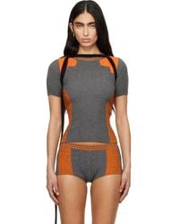 OTTOLINGER - Textured Knit Team T-Shirt - Lyst