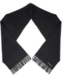 Balenciaga - Wool Hooded Scarf - Lyst