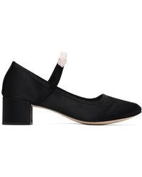Repetto - Black Guillemette Mary Janes Heels - Lyst