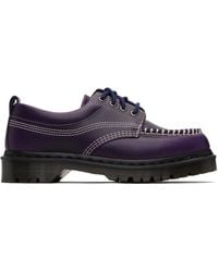 Dr. Martens - Derbys Lowell Mauves En Cuir Orleans - Lyst