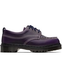 Dr. Martens - パープル Orleans Lowell レザー ダービー - Lyst