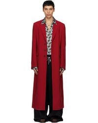 Dries Van Noten - Wool Long Coat - Lyst