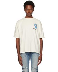 Rhude - T-shirt blanc cassé exclusif à ssense - Lyst