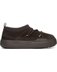 Moon Boot - Park Icon Suede Loafers - Lyst