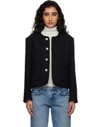 DUNST - Classic Boucle Tweed Jacket - Lyst