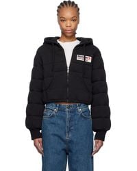 Moncler Genius - Moncler X Palm Angels Zip Up Down Hoodie - Lyst