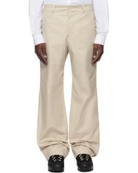 HELIOT EMIL - ベージュ Igneous トラウザーズ - Lyst