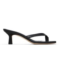 Aeyde - Wilma Square-Toe Heeled Sandals - Lyst
