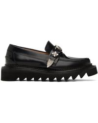 Toga - Leather Loafers - Lyst