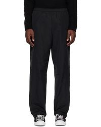 Acne Studios - Black Relaxed-fit Trousers - Lyst