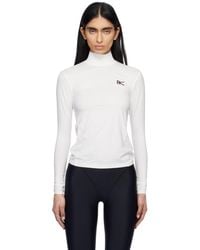 District Vision - Paneled Long Sleeve Mock Sport T-Shirt - Lyst
