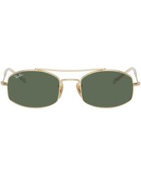Ray-Ban - Gold Rb3719 Sunglasses - Lyst