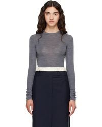 Rohe - Fine Merino Long Sleeve T-Shirt - Lyst