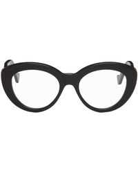 Loewe - Black Chunky Anagram Glasses - Lyst