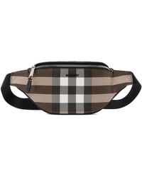 Burberry - Mini sac-ceinture cason brun - Lyst