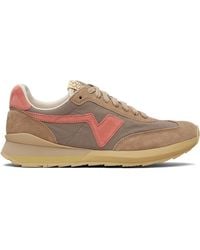 Visvim - Taupe & Fkt Runner Sneakers - Lyst