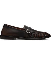 Marsèll - Stesa Soft Pebbled Leather Loafers - Lyst