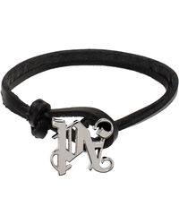 Palm Angels - Cord Monogram Bracelet - Lyst