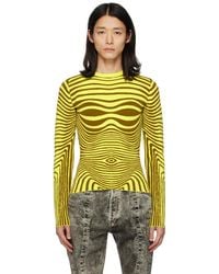 Jean Paul Gaultier - Green Body Morphing Sweater - Lyst