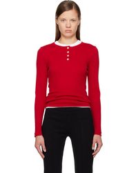 Flore Flore - Jess Longsleeve Henley - Lyst