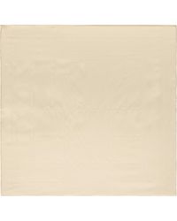 TOTEME - Off- Embroidered Monogram Silk Scarf - Lyst