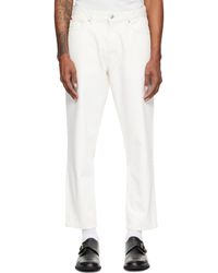HUGO - Relaxed-Tapered-Fit Jeans - Lyst