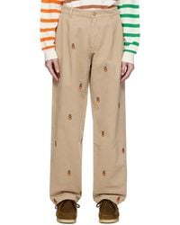 Pop Trading Co. - Miffy Embroide Trousers - Lyst