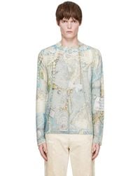 Acne Studios - Long Sleeve Print T-Shirt - Lyst