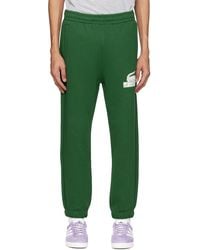 Lacoste - Green Drawstring Lounge Pants - Lyst