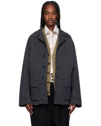 Maison Margiela - グレー＆ネイビー スポーツジャケット - Lyst