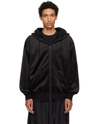 Y-3 - Velvet Corduroy Zipper Hoodie - Lyst