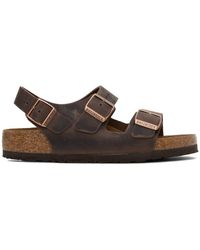 Birkenstock - Brown Regular Milano Sandals - Lyst