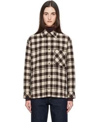 Moncler - Check Wool Shirt - Lyst