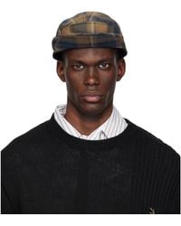 Comme des Garçons - Khaki & Briefing Edition Check Cap - Lyst