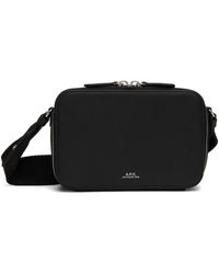 A.P.C. - . Black Soho Camera Bag - Lyst