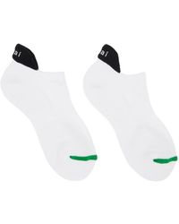 Sacai - White Footies Socks - Lyst