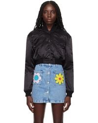 Moschino - Embroide Bomber Jacket - Lyst