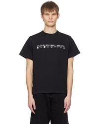 Mugler - Black Appliqué T-shirt - Lyst