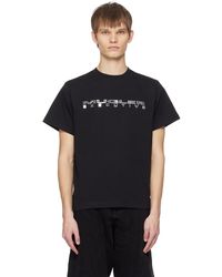 Mugler - Black Appliqué T-shirt - Lyst
