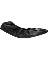 MM6 by Maison Margiela - Anatomic Travel Charm Ballerina Flats - Lyst