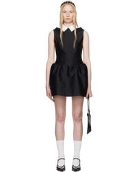 ShuShu/Tong - Shirtneck Patchwork Sleeveless Minidress - Lyst
