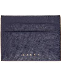 Portefeuille pliant à design colour block Marni en coloris Bleu Femme Portefeuilles et porte-cartes Portefeuilles et porte-cartes Marni 