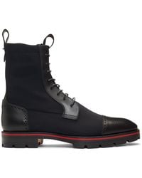 christian louboutin mens boots