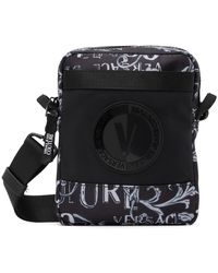 Versace - Black Couture V-emblem Bag - Lyst