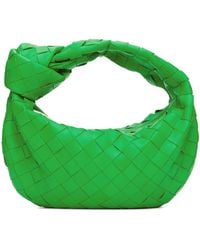 Bottega Veneta - Green Mini Jodie Top Handle Bag - Lyst