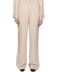 Han Kjobenhavn - Wide-Leg Trousers - Lyst
